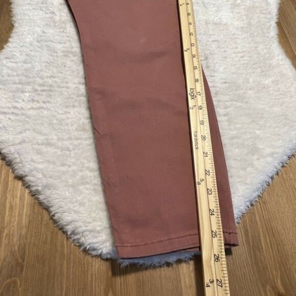 Royalty For Me Tan Womens Ankle High Rise Stretch Pants Size 16 - Picture 12 of 12